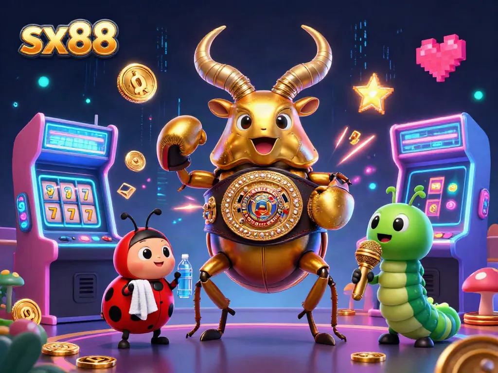 Engage with the thrilling sx88 casino experience showcasing unique characters and vibrant game elements in an electrifying setting.