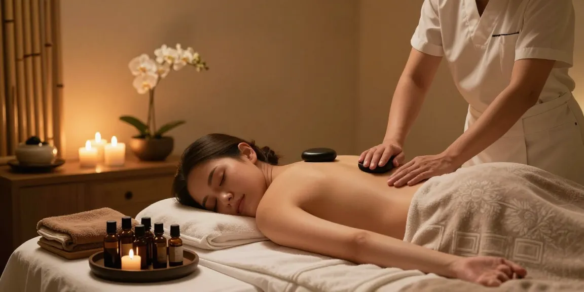 ALO 8 spa treatment featuring a serene massage therapy session, enhancing relaxation and rejuvenation.