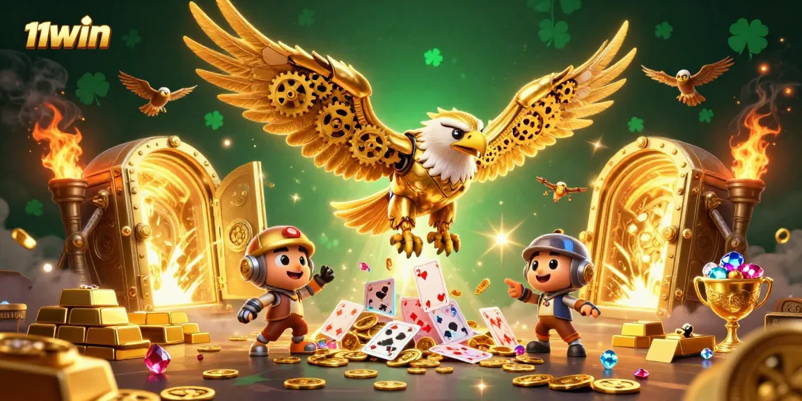 Experience the thrill of winning with 11WIN in a vibrant casino world filled with treasures.