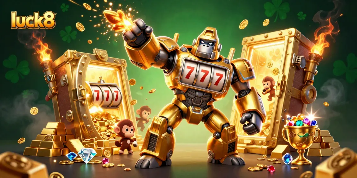 Experience excitement with luck8's premium casino games, jackpot thrills, and vibrant 3D gaming elements.